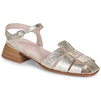 Korolliset sandaalit Wonders  C-7121-LAMINATO-PLATINO  38