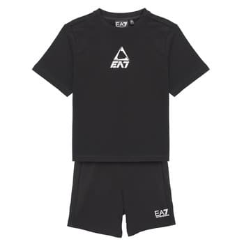 Kokonaisuus Emporio Armani EA7  TRAIN LOGO SERIES BOY KIT TEE-SHORTS FREE  10 vuotta