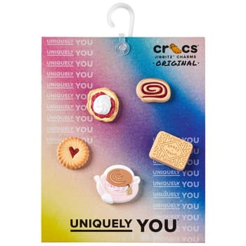 Kenkätarvikkeet Crocs  English Tea and Treats 5 Pack  Yksi Koko