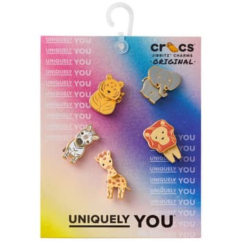 Kenkätarvikkeet Crocs  JIBBITZ Enamel Safari 5 Pack  Yksi Koko