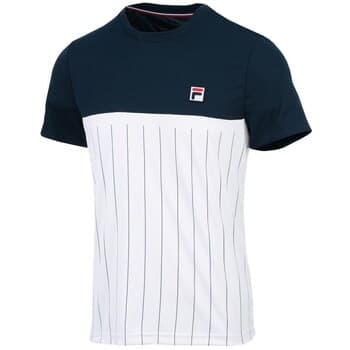 Lyhythihainen t-paita Fila  Mika Stripes  EU S