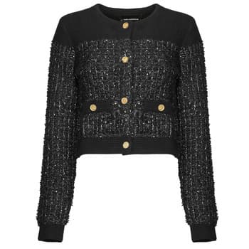 Neuleet / Villatakit Karl Lagerfeld  BOUCLE KNIT CARDIGAN  EU M