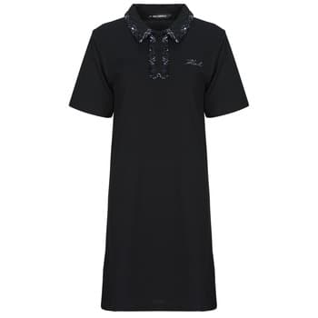 Lyhyt mekko Karl Lagerfeld  BOUCLE MIX POLO DRESS  EU S