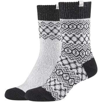 Urheilusukat Skechers  Casual Cozy Jacquard 2PPK Socks  35 / 38