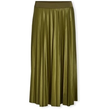 Midi-hameet Vila  Noos Nitban Skirt - Capulet Olive  EU S