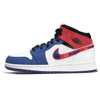 Tennarit Nike  1 Mid Rush Blue University Red  41