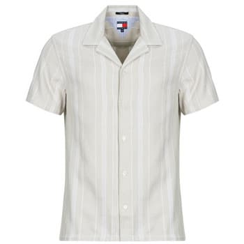 Lyhythihainen paitapusero Tommy Jeans  TJM TEXTURED REG CAMP SHIRT EXT  EU L