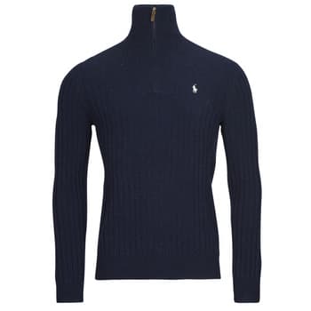 Neulepusero Polo Ralph Lauren  PULL 1/2 ZIP EN LAINE MELANGE  EU S