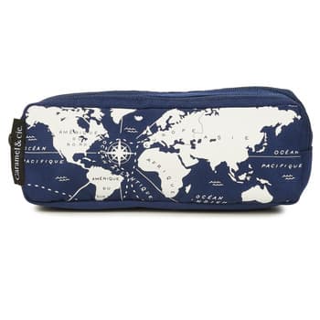 CARAMEL & CIE  TROUSSE MAPPEMONDE  Yksi Koko