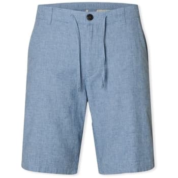 Shortsit & Bermuda-shortsit Selected  Noos Regular Brody Shorts - Cashmere Blue  EU S