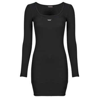 Lyhyt mekko Guess  DRESS SLIM RIB EMBRO  EU S