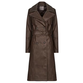 Trenssitakki Guess  CARMEN PU TRENCH  EU XL