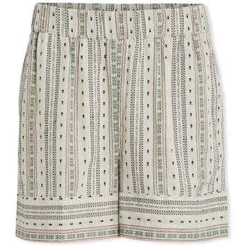 Shortsit & Bermuda-shortsit Vila  Senso New Shorts - Birch Embroidery  FR 34