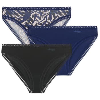 Pikkuhousut Sloggi   GO Crush High leg PACK DE 3  EU M