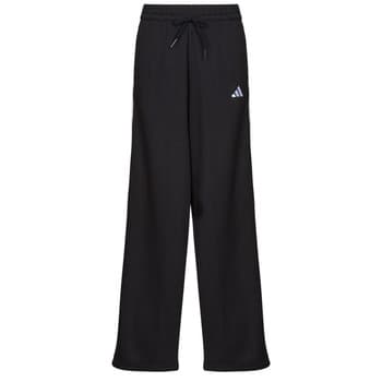 Jogging housut / Ulkoiluvaattee adidas  3-Stripes Fleece Wide Pant  EU S