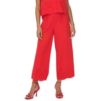 Housut Only  Roxanne Long Trousers - High Risk Red  EU XS