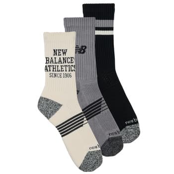 Urheilusukat New Balance  ACTIVE LIFESTYLE GRAPHIC CREW SOCKS 3 PACKS  M