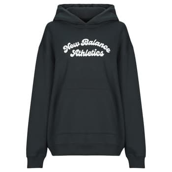 Hupparit New Balance  LINEAR HERITAGE FLEECE LONG HOODIE  EU S