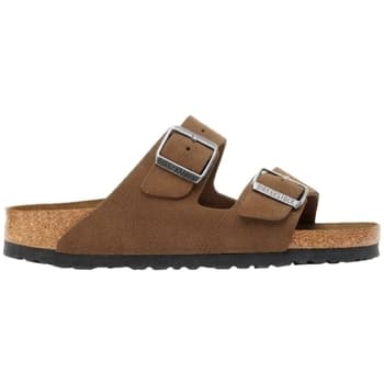 Tasaiset sandaalit BIRKENSTOCK  Arizona SF Suede Leather Narrow - Dark Tea Tonal  36