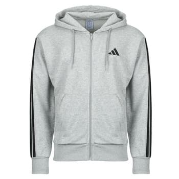 Ulkoilutakki adidas  Essentials 3-Stripes French Terry Full-Zip Hoodie  EU XXL