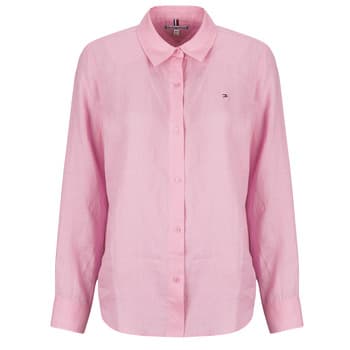 Paitapusero / Kauluspaita Tommy Hilfiger  ESS LINEN RELAXED LS SHIRT  FR 34