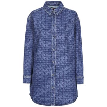 Lyhyt mekko Tommy Jeans  RLX DNM SHIRT DRESS EI6137 EXT  EU S