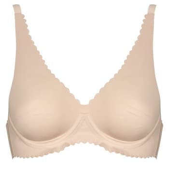 Kolmiorintaliivit / Kaarituettomat rintaliivit DIM  BODY TOUCH FOULARD BRA  90B