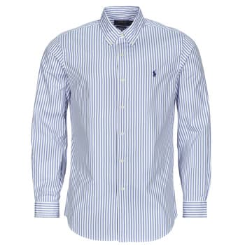 Pitkähihainen paitapusero Polo Ralph Lauren  CHEMISE COUPE DROITE POPELINE PREMIUM  EU XXL