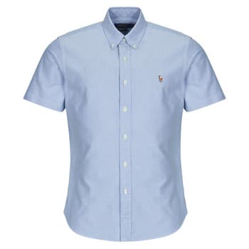 Lyhythihainen paitapusero Polo Ralph Lauren  CHEMISE COUPE DROITE EN OXFORD UNIE  EU XXL