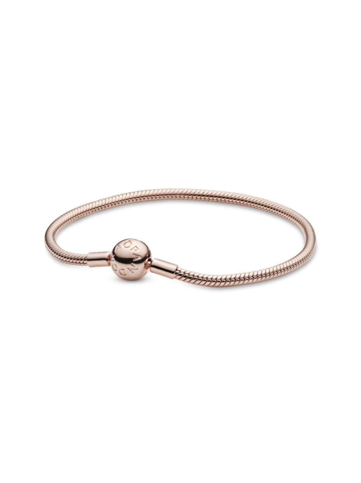14k rose gold-plated snake chain bracelet moments-käärmeketjurannekoru 580728