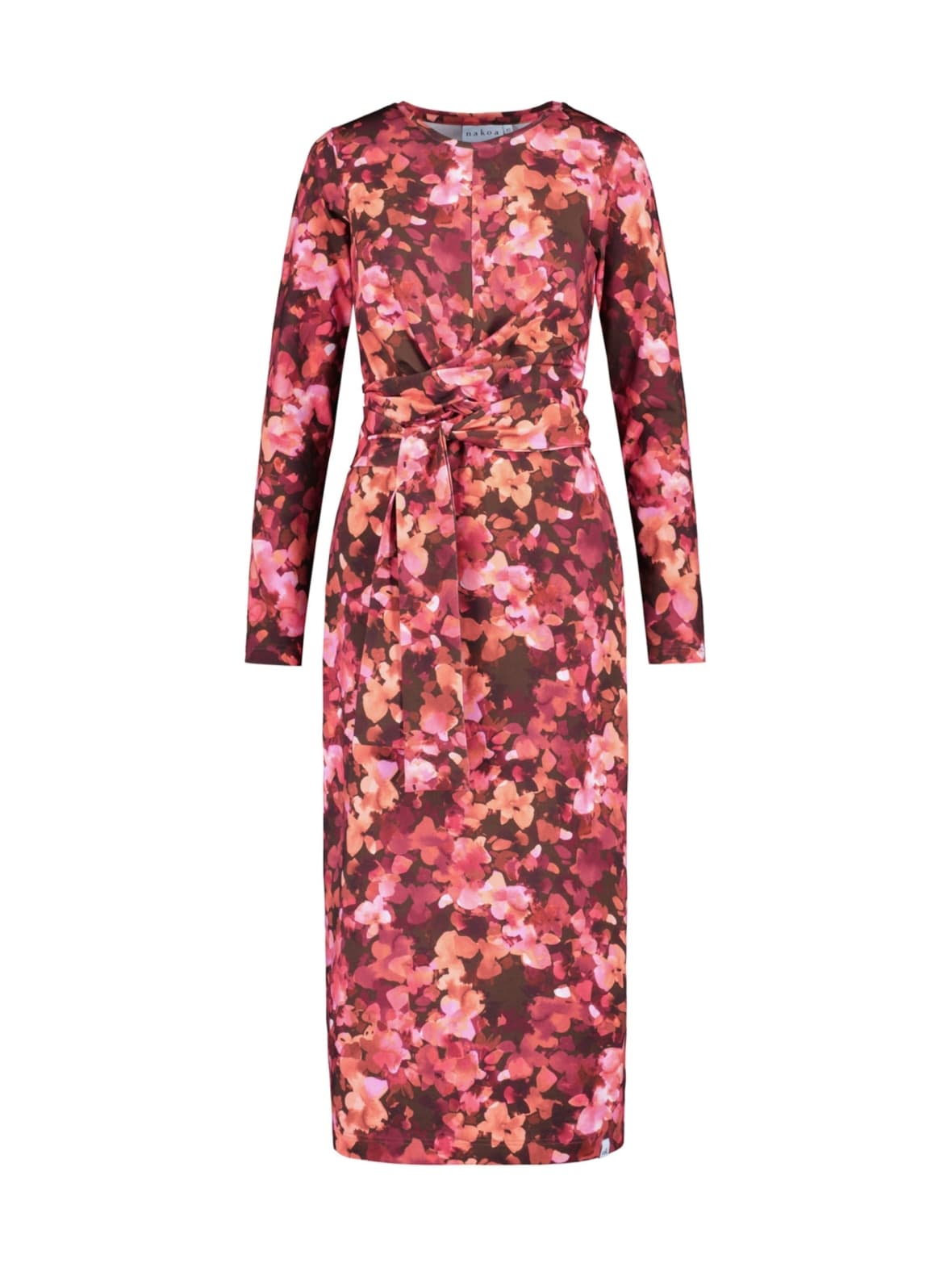 Zoey dress, scarlet petals