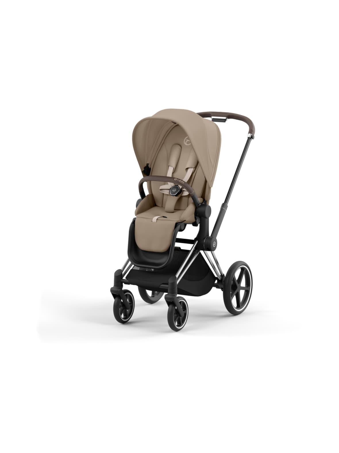 Cybex priam 4 rattaat (chrome/brown)