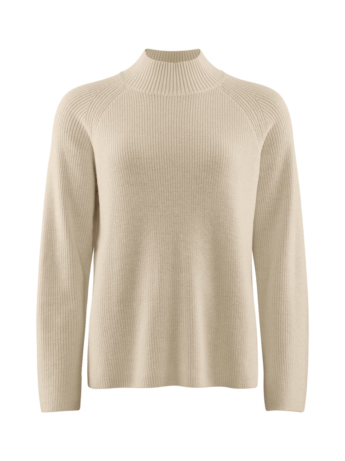W's hayward mock neck -villa/puuvillaneule