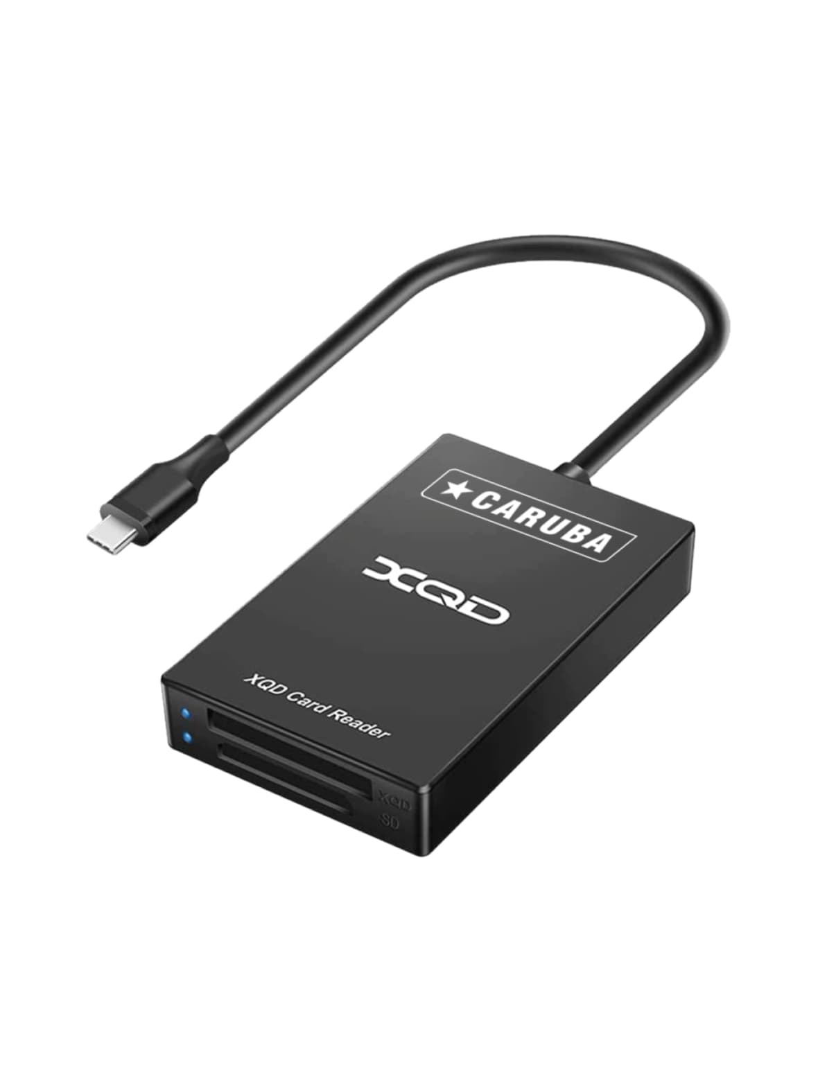 Caruba 2-in-1 xqd + sd -kortinlukija (usb-c)