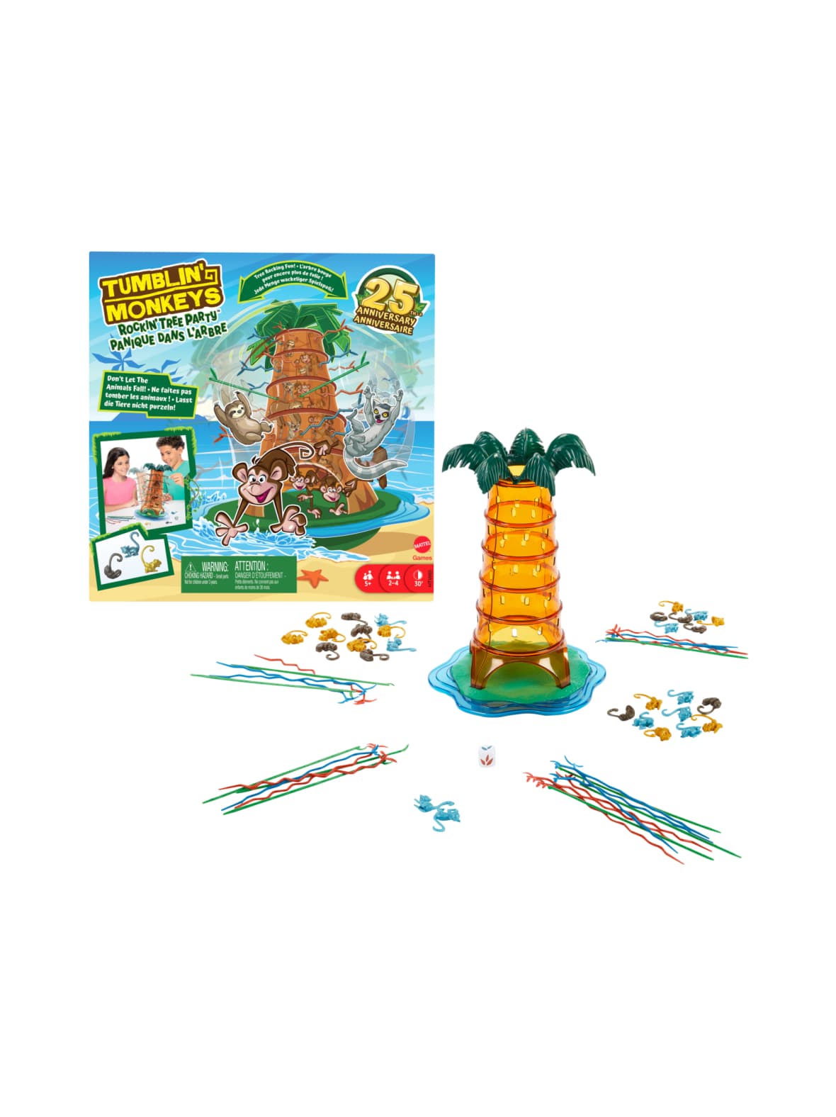 Mattel games tumblin´ monkeys rockin tree -juhlat