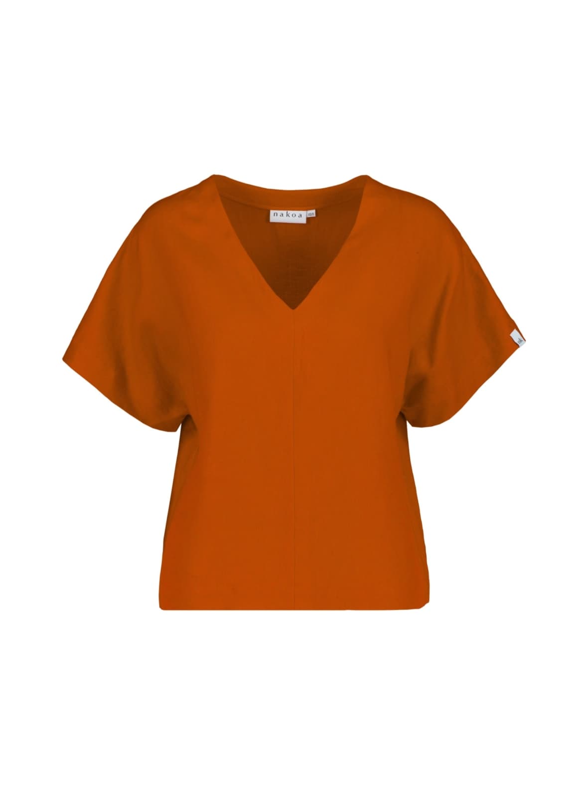 Savanna top, burnt orange