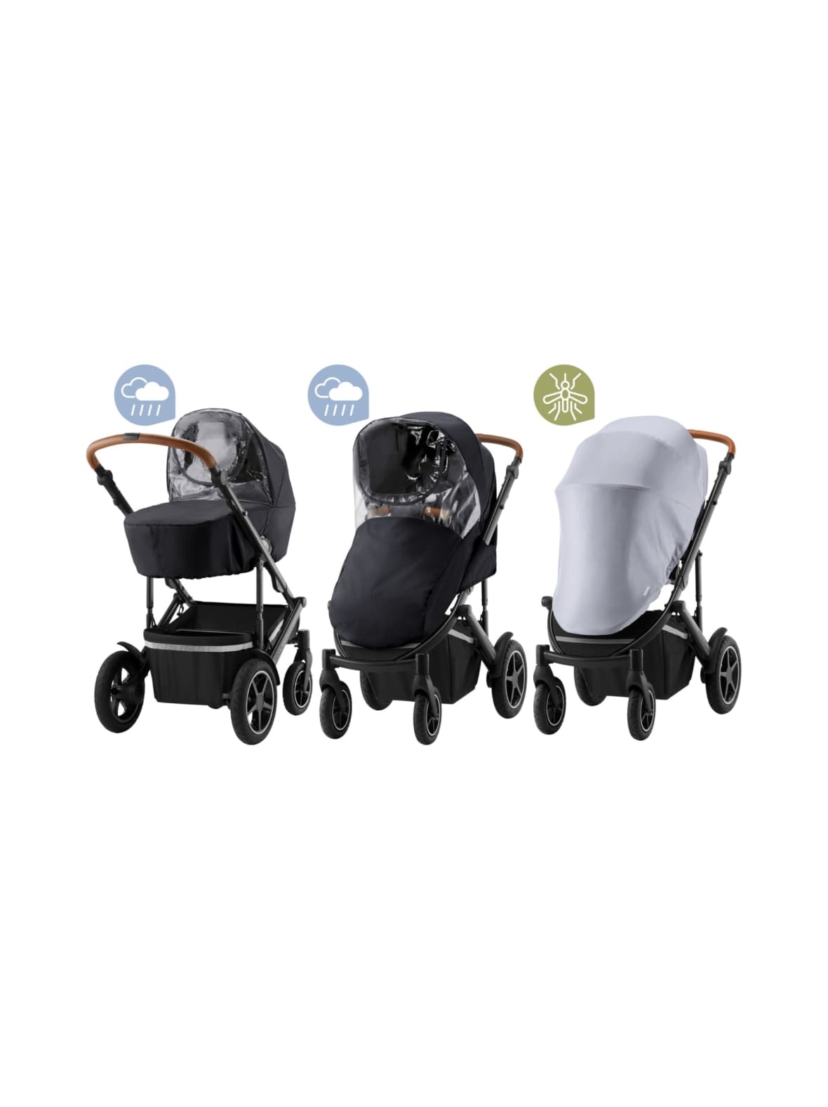 Britax smile 3/4 bundle varustepaketti