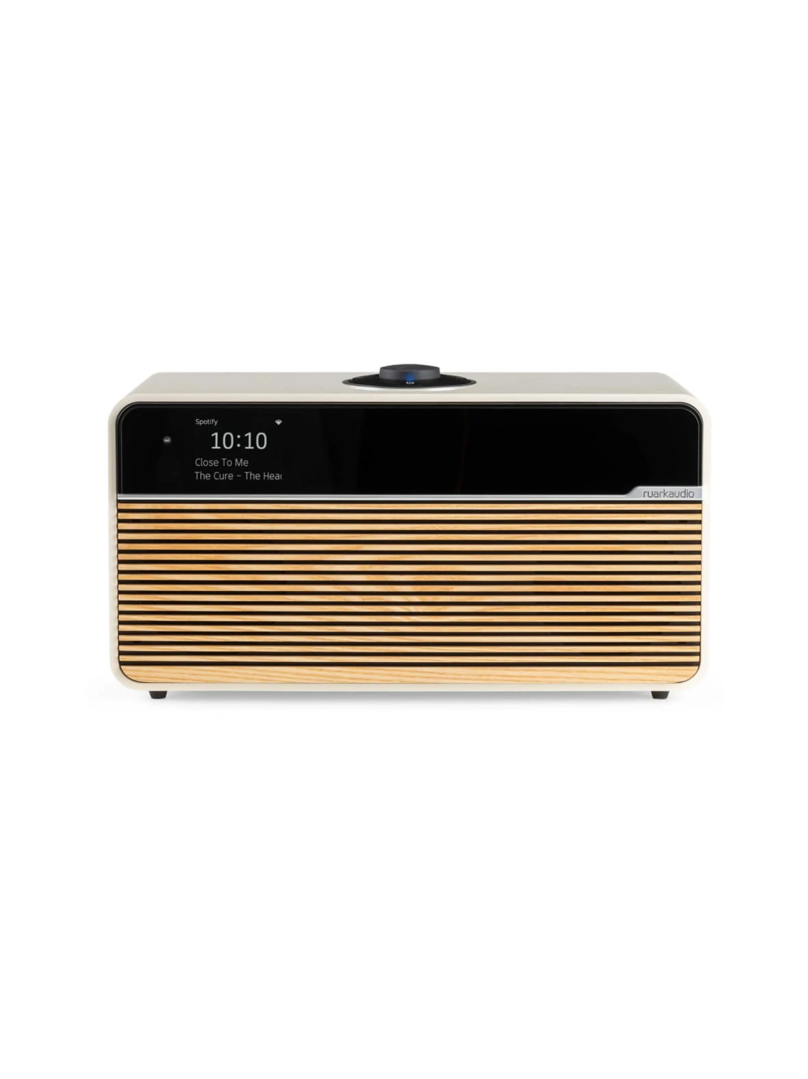Ruark audio r2mk4 pöytäradio, vaalea kerma