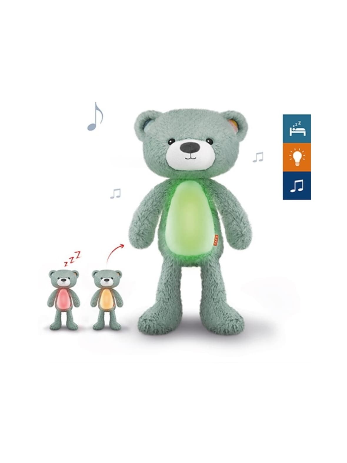 Zazu brody nalle sleeptrainer musiikilla