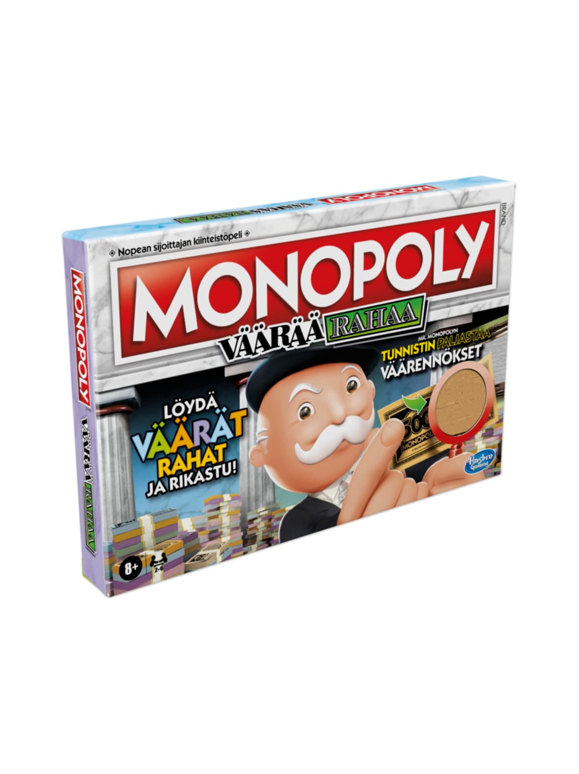 Monopoly lautapeli väärää rahaa