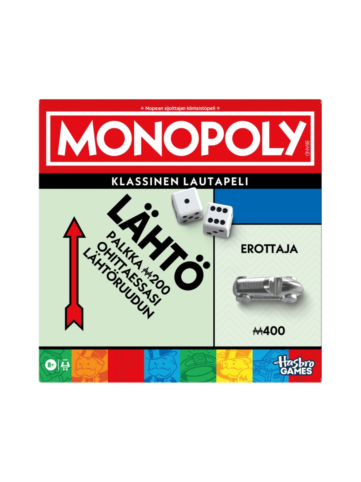 Monopoly lautapeli classic refresh (suomenkielinen)