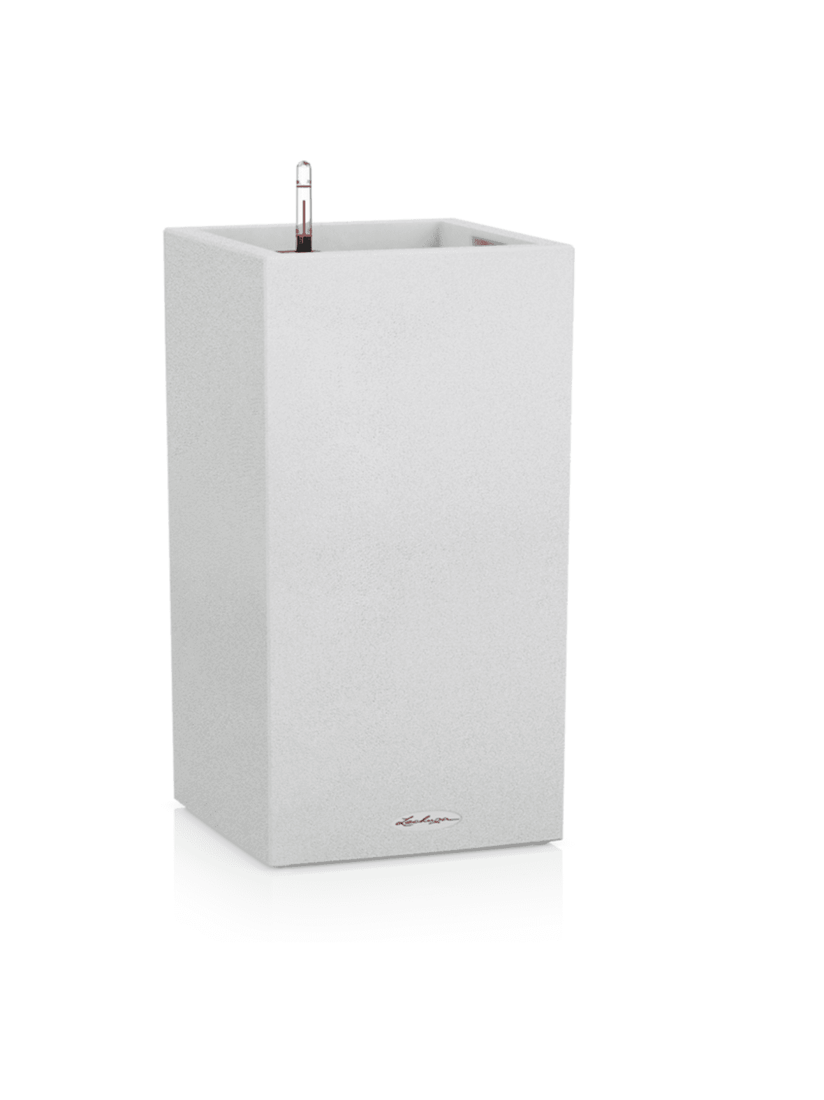 Canto  stone valkoinen altakasteluruukku pari  30x30cm, korkeus 56cm