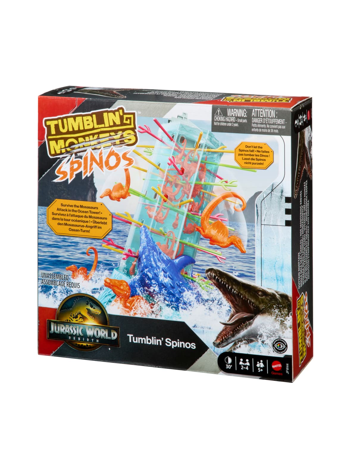 Jurassic world tumblin´ spinos lautapeli