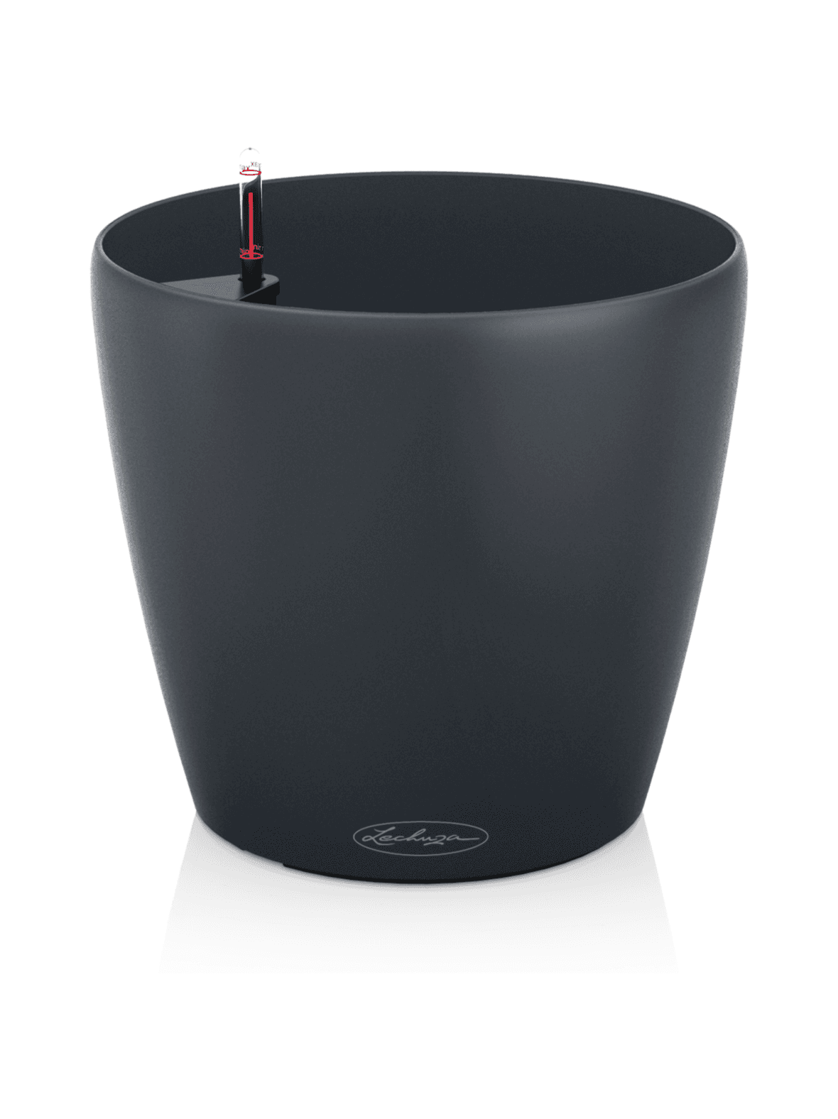 Classiko color matta tummaharmaa altakasteluruukku pyörillä  ∅70cm, korkeus 65cm