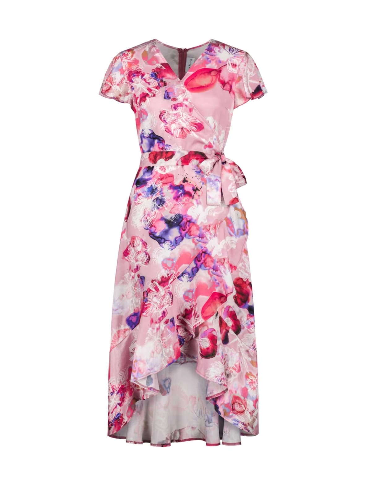 Annika dress, coral reef