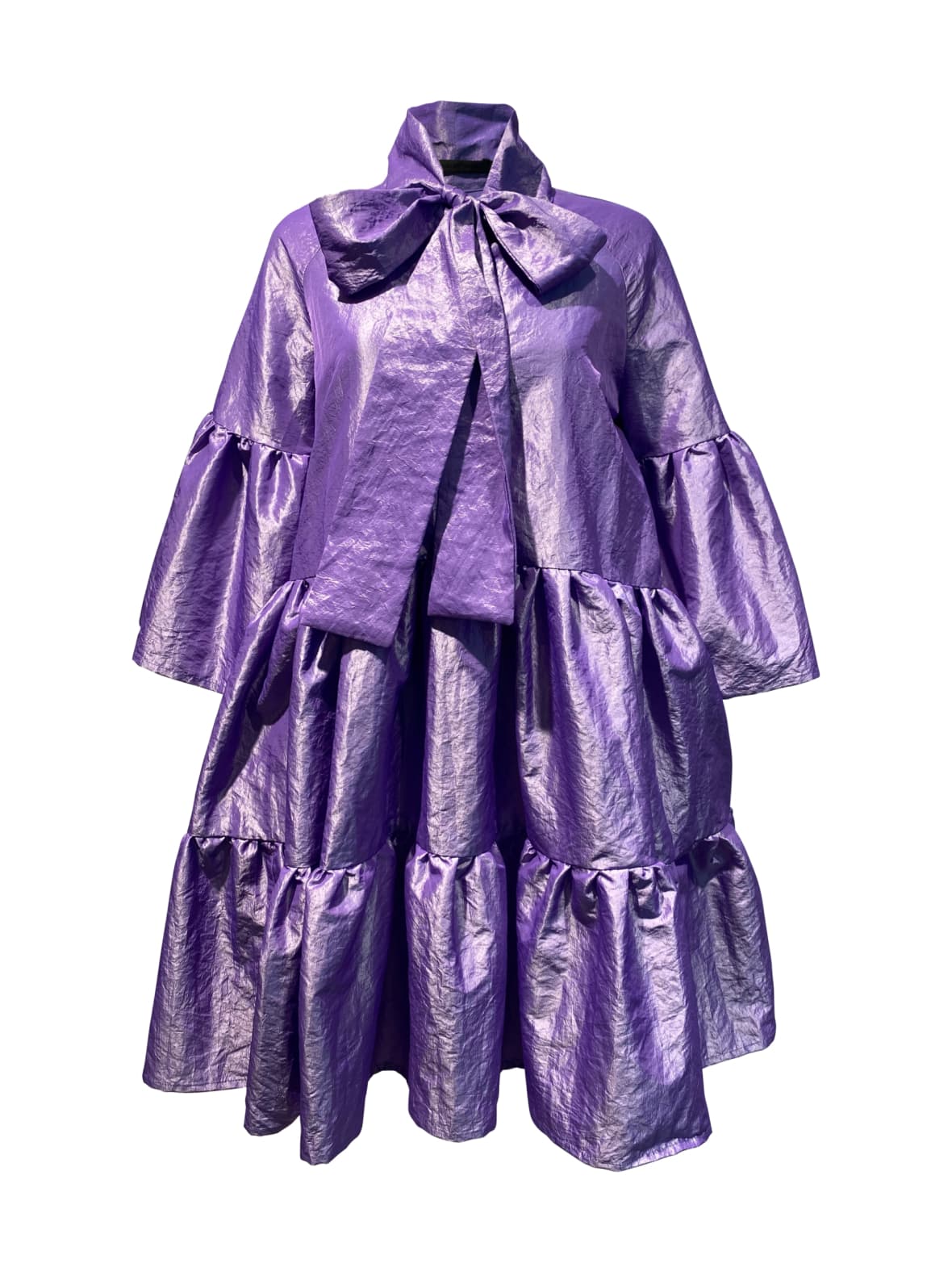 Lush- mekko rusettikauluksella, laventeli