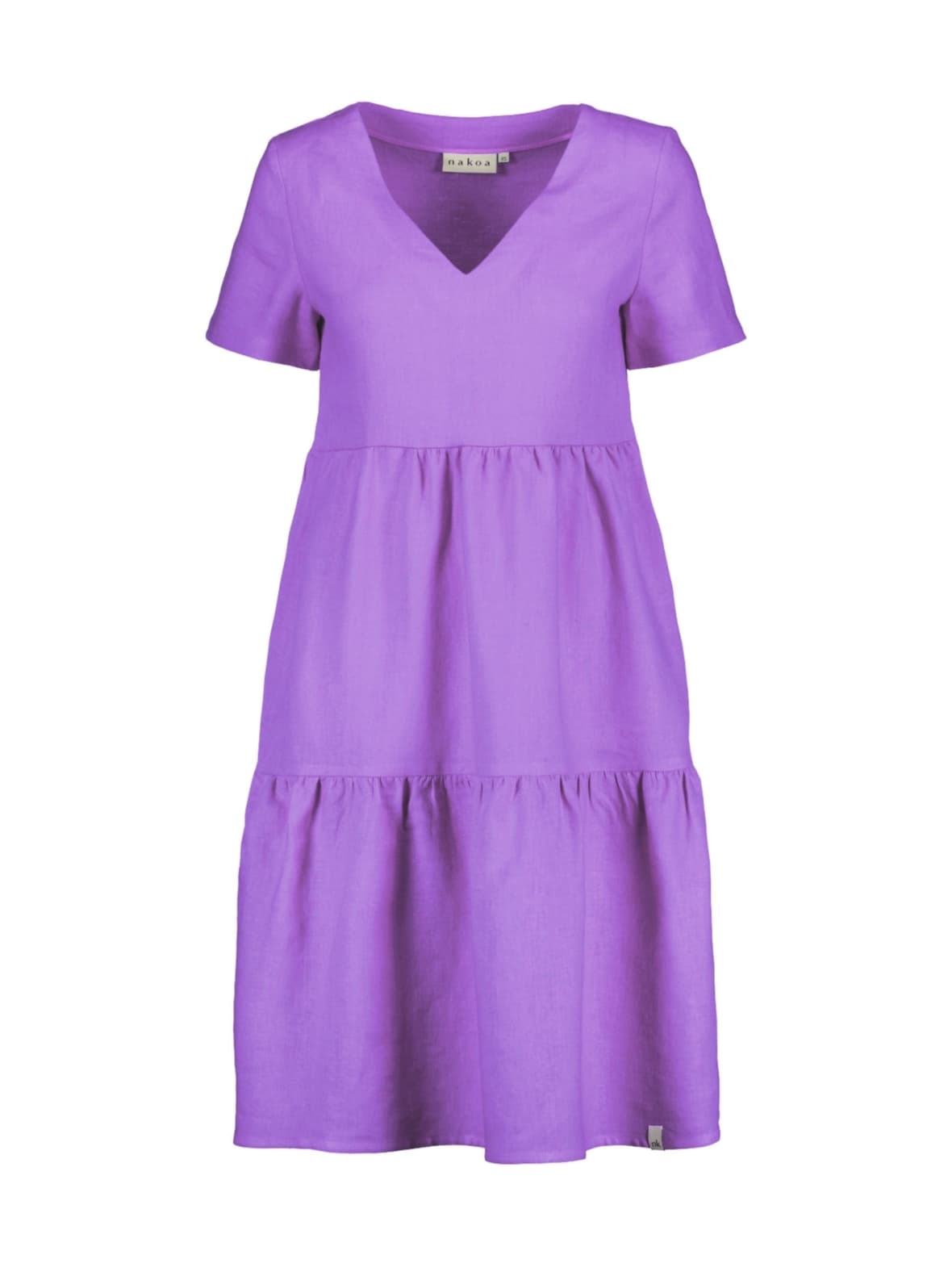 Pellava kerrosmekko, iris