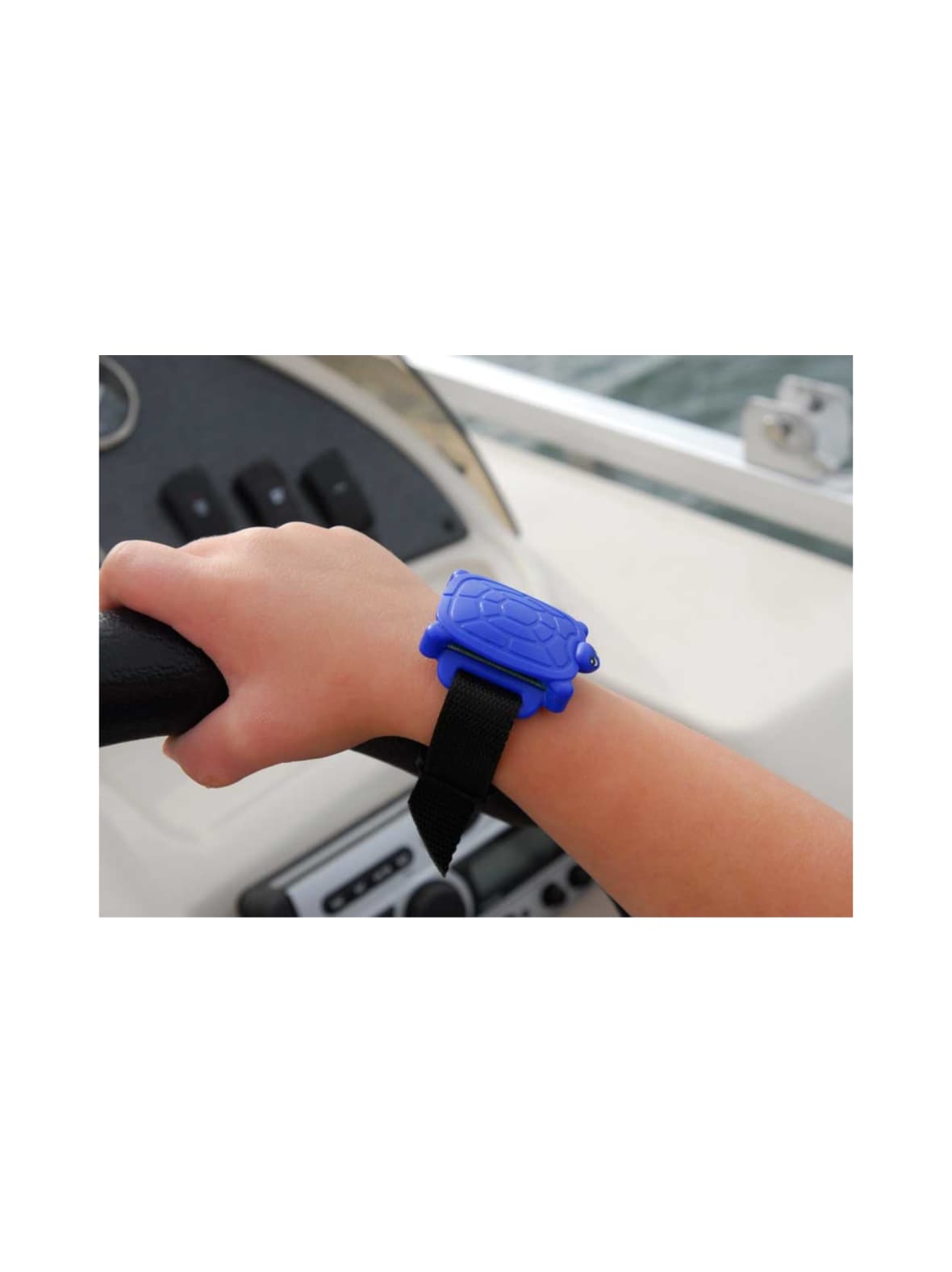 Safety turtle lisäranneke, sininen