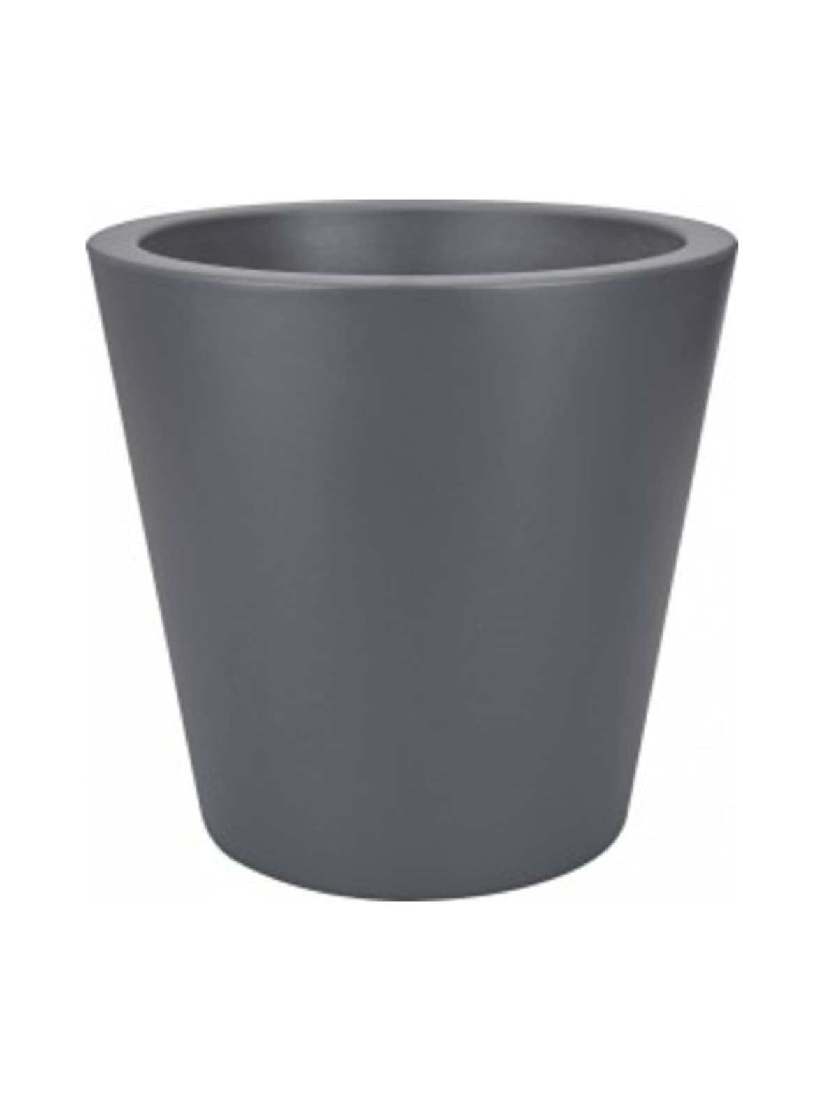 Elho pure straight tummaharmaa ruukku ⌀ 35 x k 34 cm