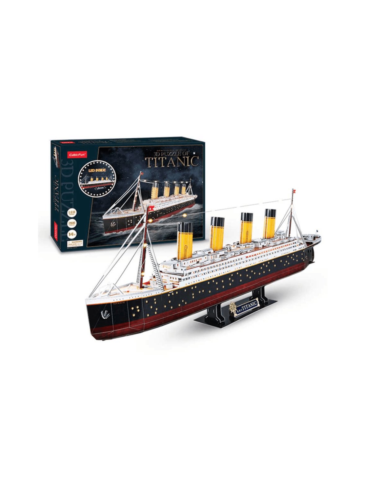 Cubicfun 3d palapel led titanic